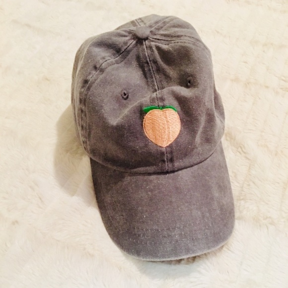 Wildfox Accessories - Wildfox Peach Logo Baseball Hat